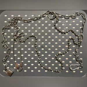 Forever 21 Multi Chain Clip On Belt